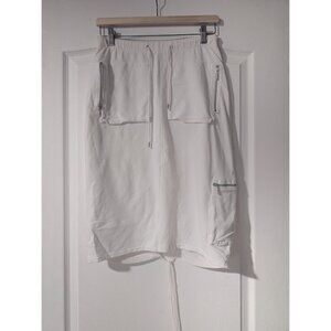 Vintage Mango | Cargo Skirt In White